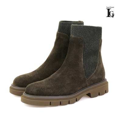 Luca Grossi Edda Yeşil Kadın Lastikli Chelsea Bot
