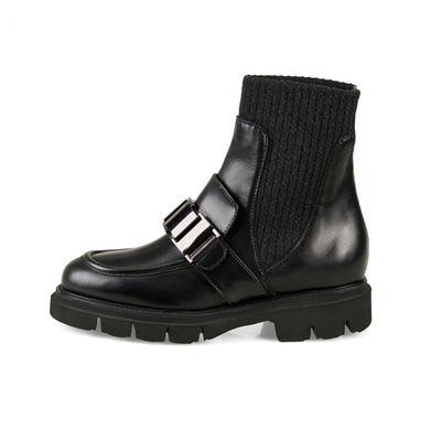 Luca Grossi Fosca Siyah Kadın Toka Detaylı Bot