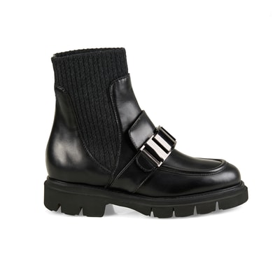 Luca Grossi Fosca Siyah Kadın Toka Detaylı Bot