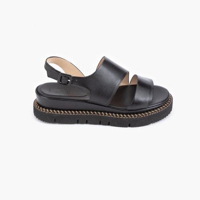 Luca Grossi Kadın Siyah Sandalet