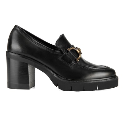 Luca Grossi Siyah Kadın Deri Günlük Ayakkabı