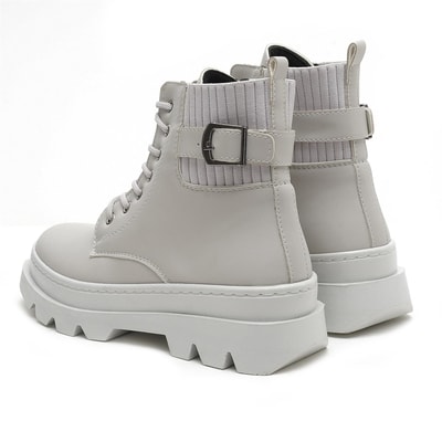 Lucia Gri Kadın Toka Detaylı Bot