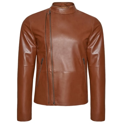 Ludano Erkek Çift Taraflı Deri Mont