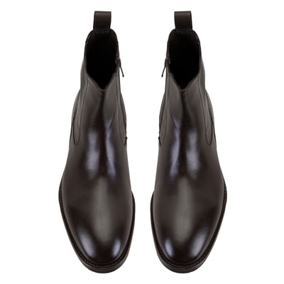 Luella Kahve Erkek Deri Bot