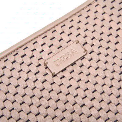 Madellino Pudra Kadın Deri Clutch