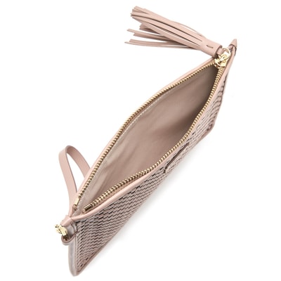 Madellino Pudra Kadın Deri Clutch