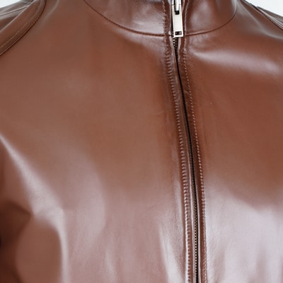 Manlio Kahve Erkek Deri Mont