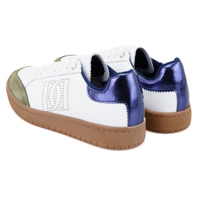 Manno Yeşil Kadın Deri Spor Ayakkabı