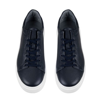 Marlon Lacivert Erkek Deri Günlük Ayakkabı