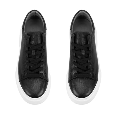 Marlon Siyah Erkek Deri Günlük Ayakkabı