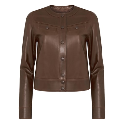 Marry Konyak Kadın Deri Ceket