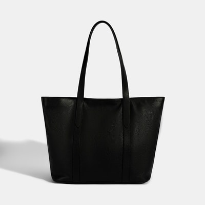 Mary Siyah Kadın Deri Alışveriş Çantası