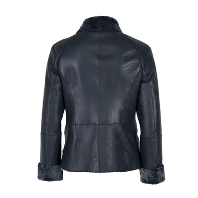 Matia Gri Kadın Kürk Ceket