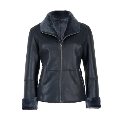 Matia Gri Kadın Kürk Ceket