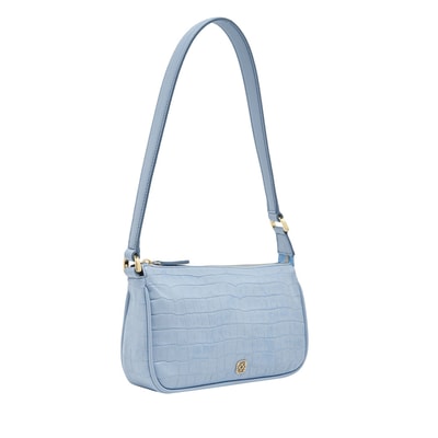 Mavi Dativ Kadın Deri Omuz Askılı Çanta