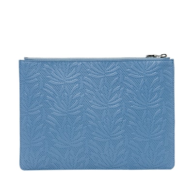 Mavi Sary Kadın Deri Porföy Çantası