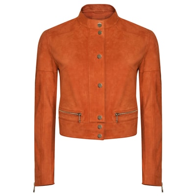 Mercan Kadın Süet Ceket