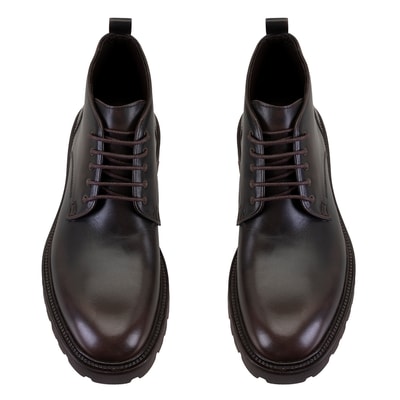 Merga Kahve Erkek Deri Bot