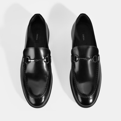 Miarri Siyah Erkek Deri Klasik Ayakkabı