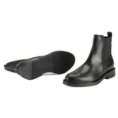 Molira Siyah Kadın Deri Bot