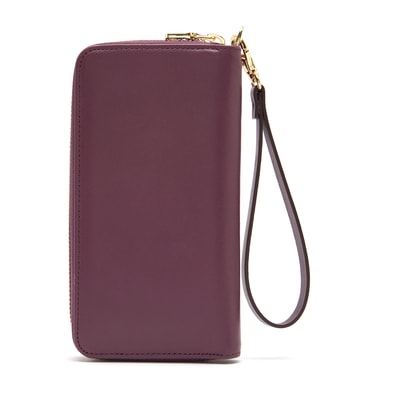 Mor Kadın Deri Cüzdan