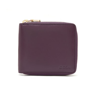 Mor Kadın Deri Cüzdan