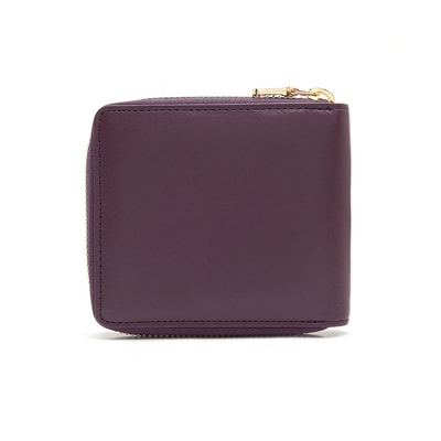 Mor Kadın Deri Cüzdan
