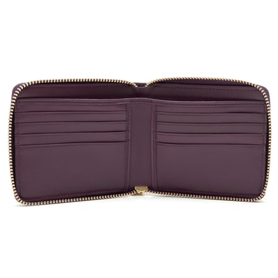 Mor Kadın Deri Cüzdan