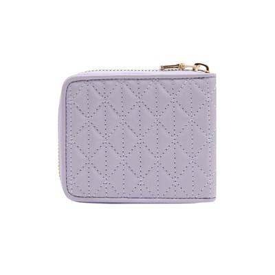 Mor Kapitone Kadın Deri Cüzdan