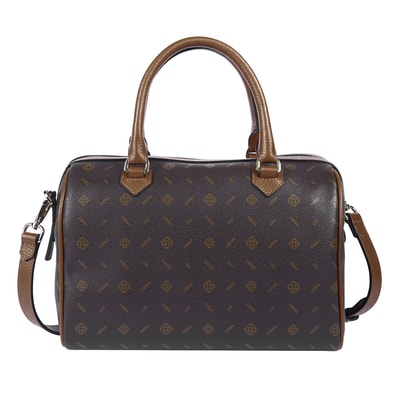 Nadja Kahve Kadın Monogram El Çantası