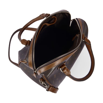 Nadja Kahve Kadın Monogram El Çantası