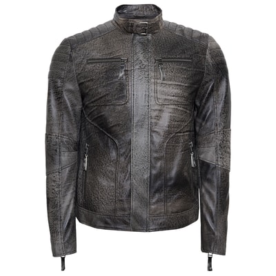 Nancy Vintage Erkek Deri Mont