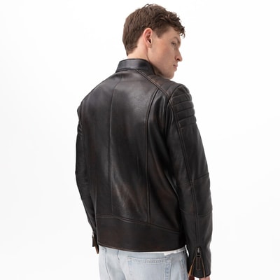 Nancy Vintage Erkek Deri Mont