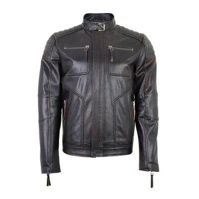 Nancy Vintage Erkek Deri Mont