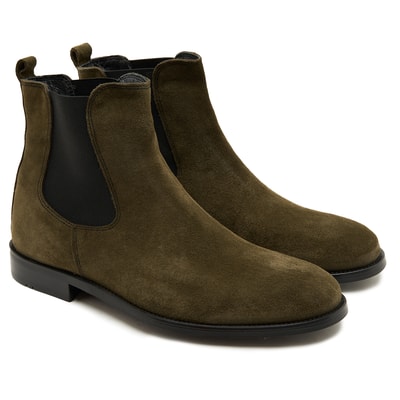 Neil Haki Erkek Yandan Lastikli Süet Deri Chelsea Bot