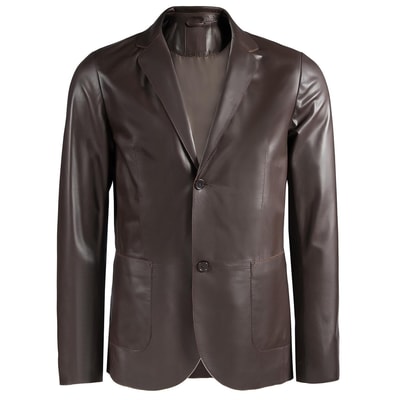 Nestor Erkek Deri Blazer Ceket