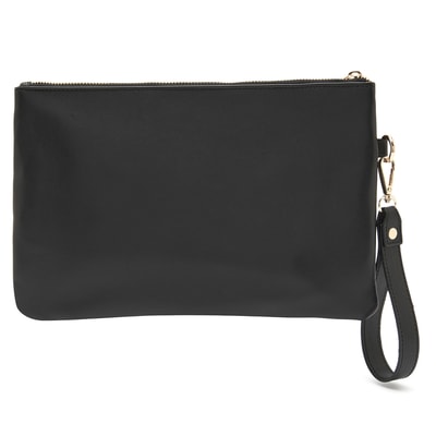 Nicole Siyah Kadın Clutch 