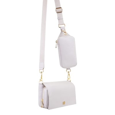 Nikoo Bej Kadın Deri Çapraz Omuz Çantası