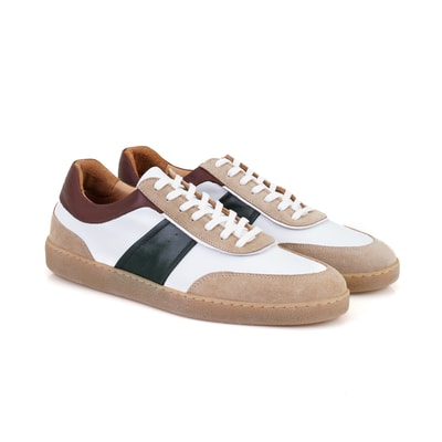 Noah Beyaz Erkek Deri Spor Ayakkabı