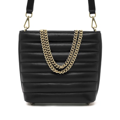 Norberto Zincir Detaylı Kadın Deri Omuz Askılı Çanta