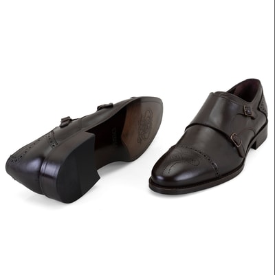 Olian Kahve Erkek Deri Klasik Ayakkabı