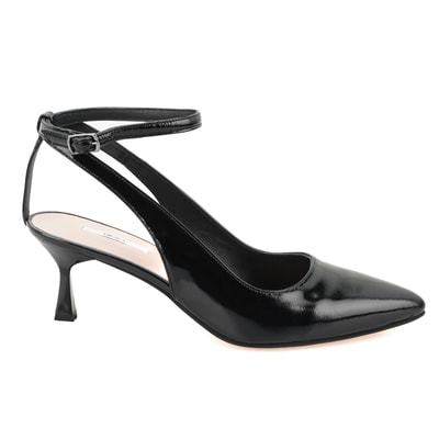 Olivia Siyah Kadın Rugan Klasik Ayakkabı