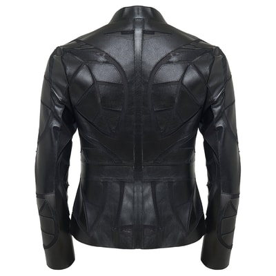 Origa Kadın Yaprak Panelli Deri Ceket