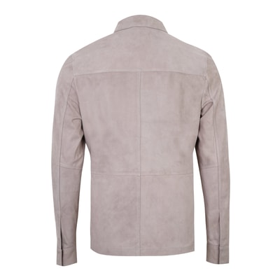 Osvaldo Vizon Erkek Süet Deri Gömlek