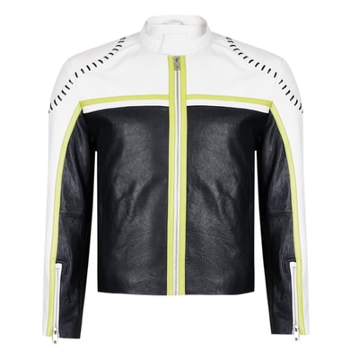 Ottone Yeşil Erkek Deri Ceket