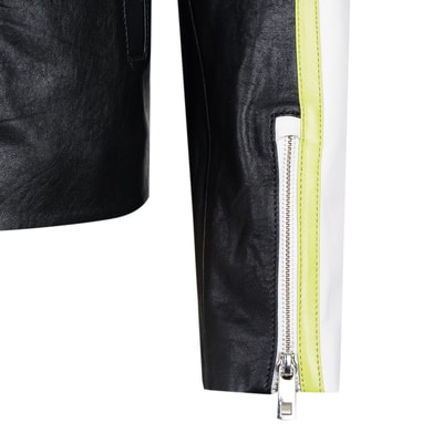 Ottone Yeşil Erkek Deri Ceket