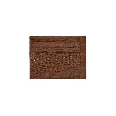 Pablo Kroko Baskılı Deri Kartlık