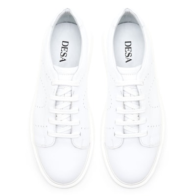 Parker Beyaz Erkek Deri Spor Ayakkabı