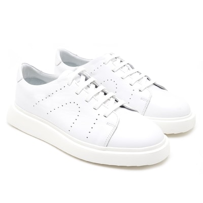 Parker Beyaz Erkek Deri Spor Ayakkabı