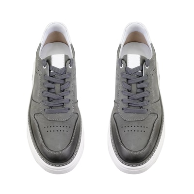 Pascal Gri Erkek Nubuk Deri Günlük Ayakkabı